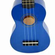 Spectrum Soprano Ukulele - Blue with Carry Bag