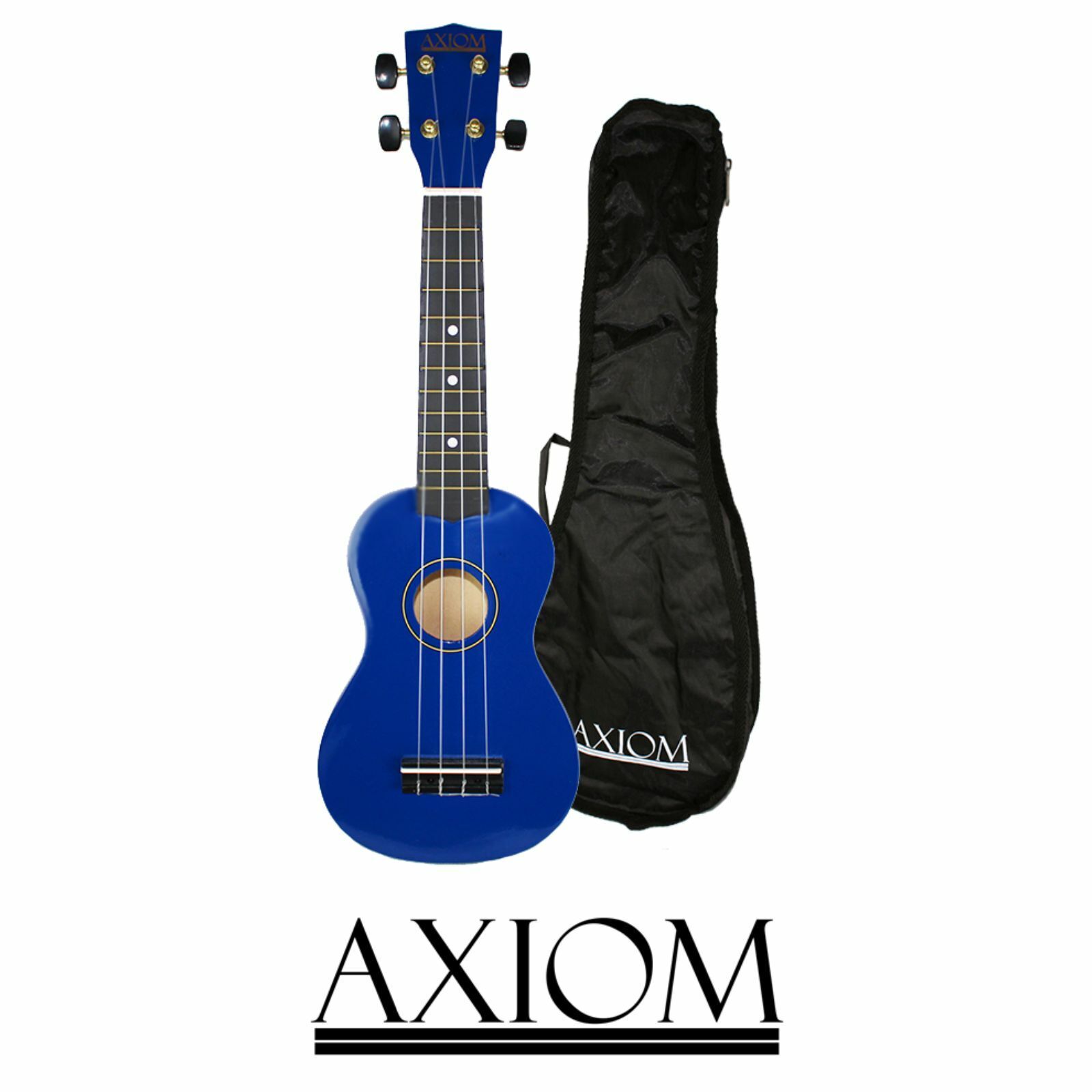 Spectrum Soprano Ukulele - Blue with Carry Bag