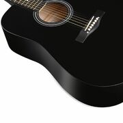 Folkmaster Acoustic Guitar – Gloss Black