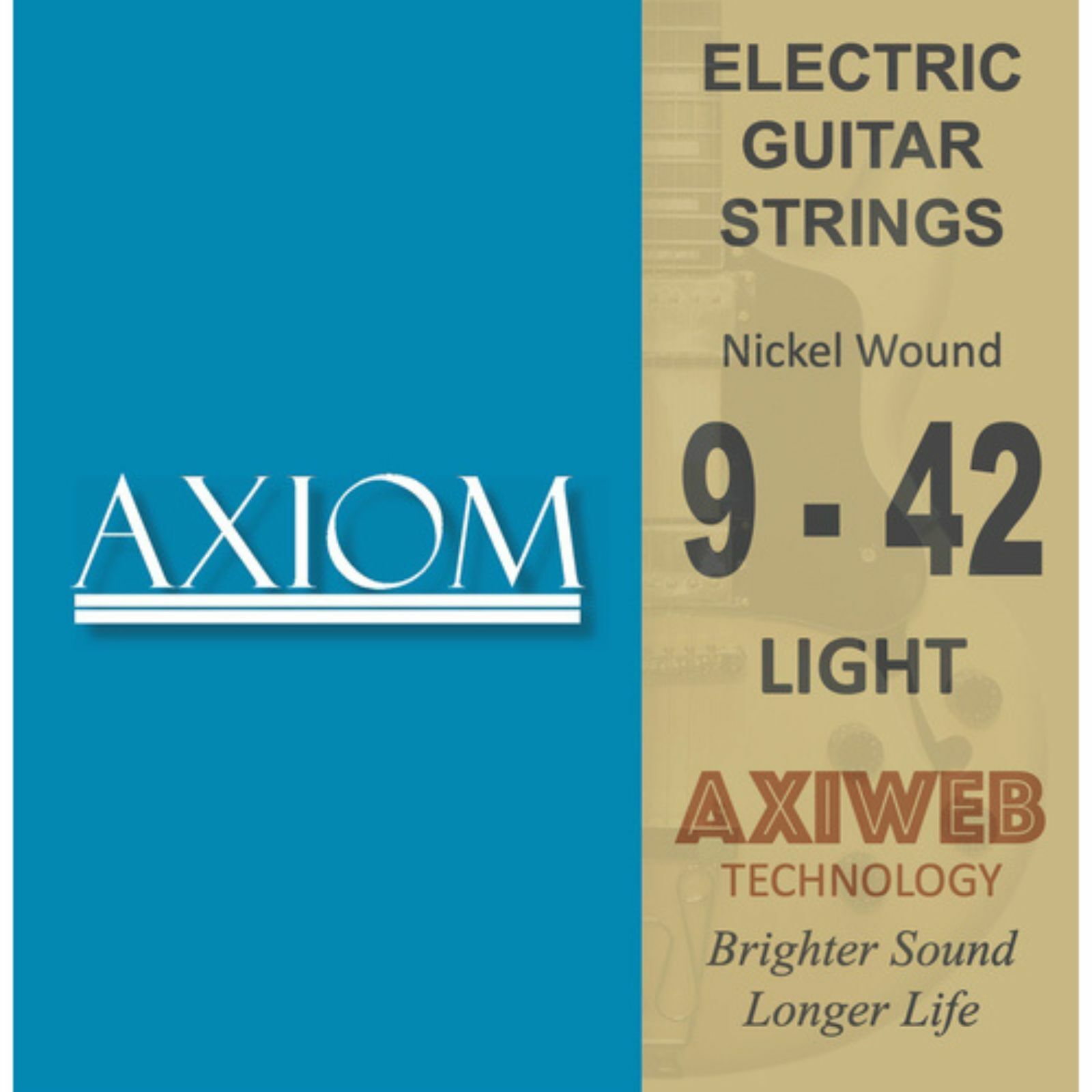 AXIWEB Coated Electric Guitar Strings Light