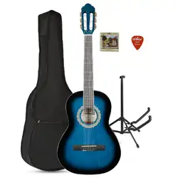 Beginners Guitar Pack - Full Size Blue